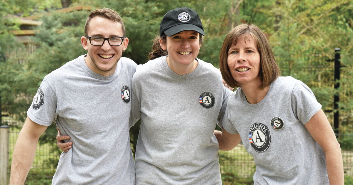 ShoreCorps volunteers